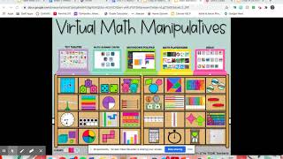 Virtual Math Tools
