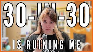 Reading 30 Books In 30 Days Is Ruining My Life | Part 1