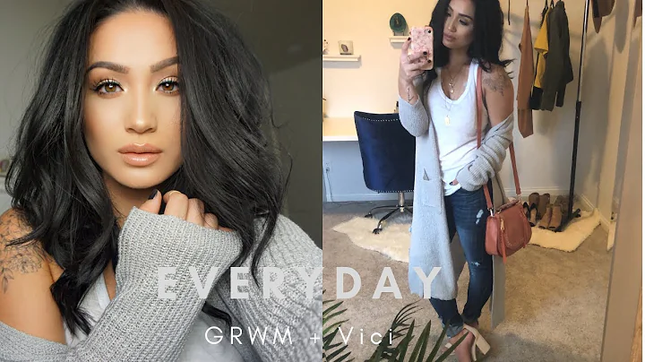 GRWM + Vici || My updated simple everyday makeup +...