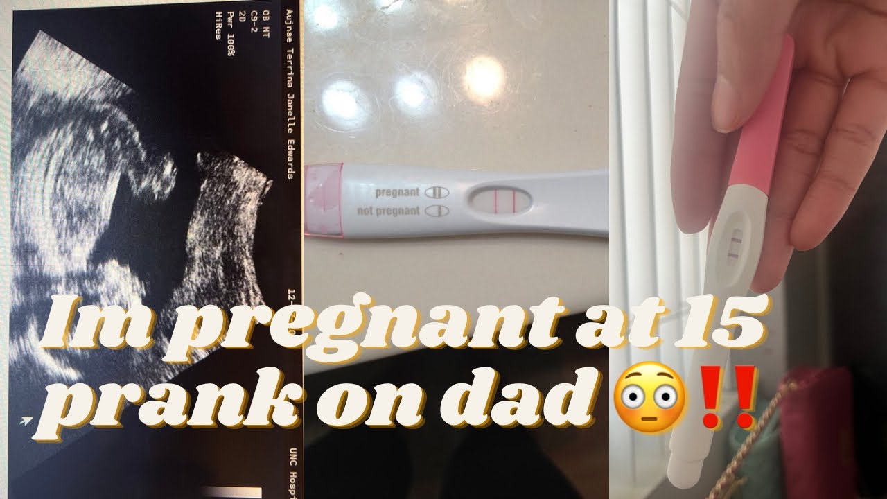 TELLING MY DAD IM PREGNANT PRANK😳 *must watch‼️