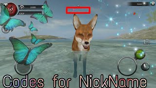 Wild Animals Online Codes for NickName screenshot 2