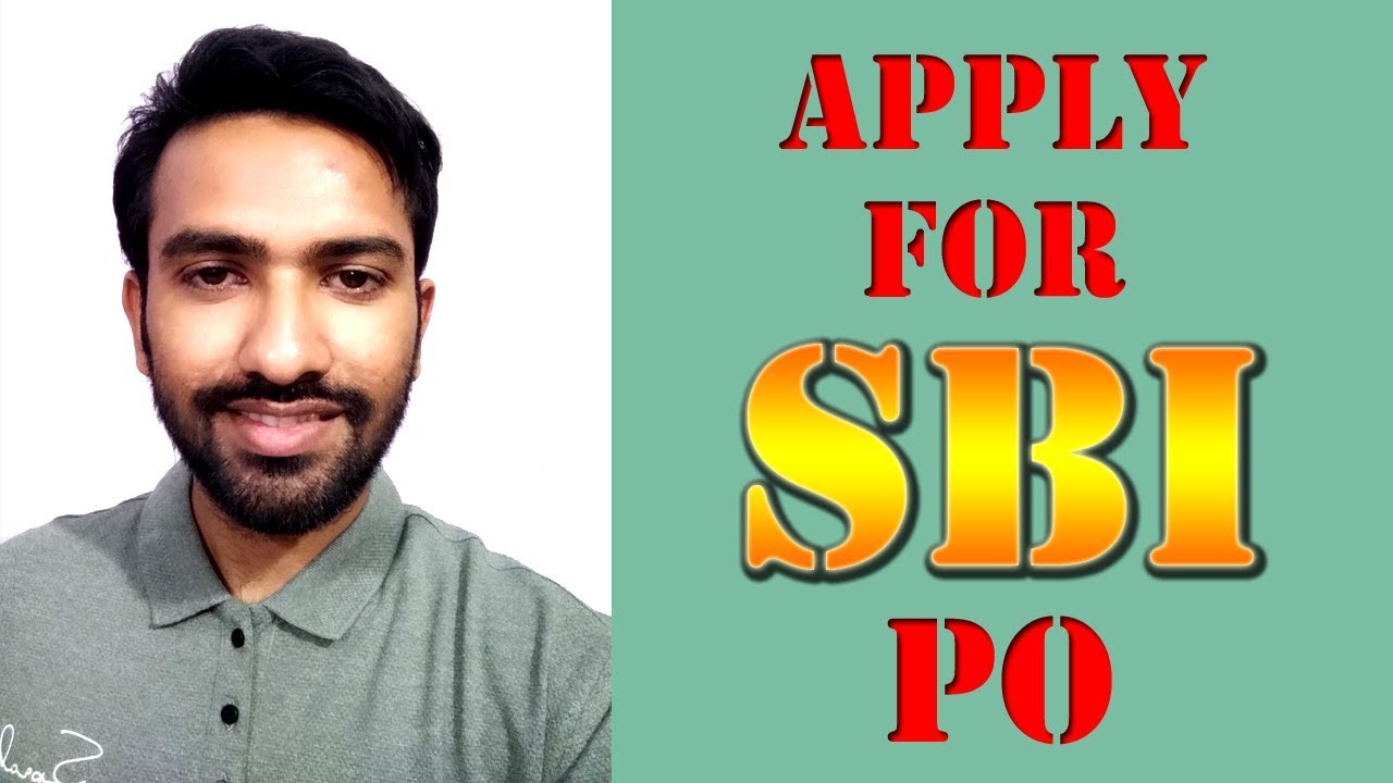 SBI PO fill Online Form 2019 | How to Apply SBI PO 2019 Online Form | SBI PO Form Fill up