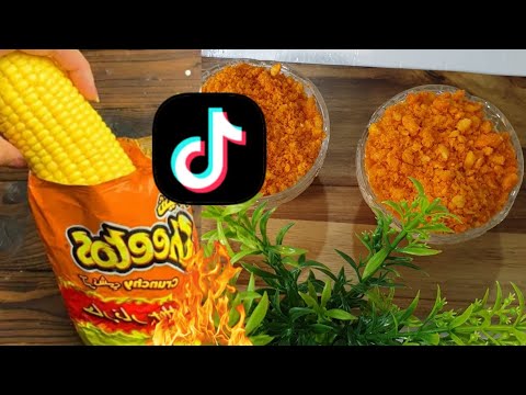 جربت وصفات التيك توك ذرة بالشيتوس حار نار 