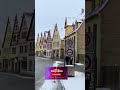 Beautiful Scenery in Rothenburg ob der Tauber Germany 4K