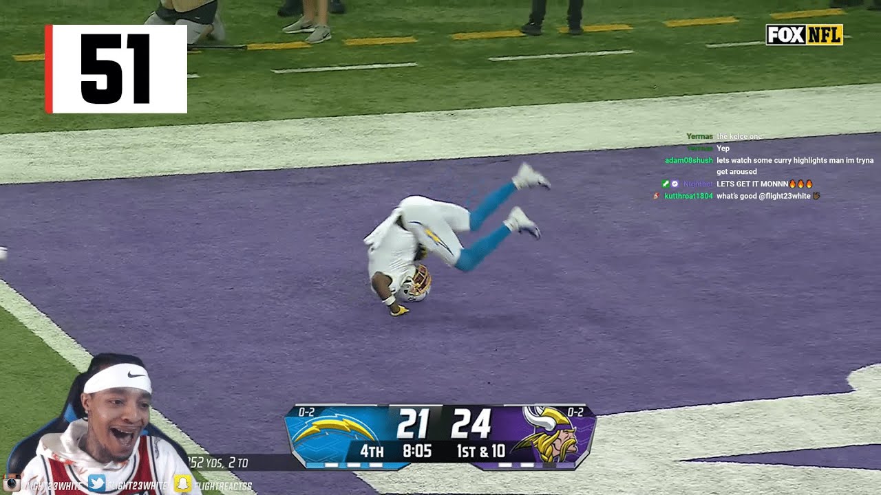 FlightReacts To Top 100 Catches of the 2023 NFL Season! (Part 2) [52-1]