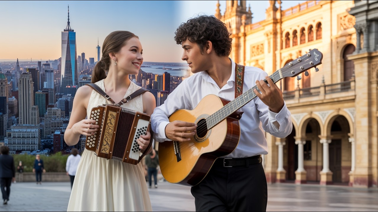 Usa Instrumentals USA & Spain Romantic Instrumentals | Spanish Guitar & Accordion Music ...