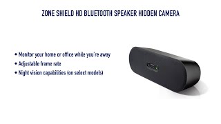 Zone Shield HD Bluetooth Speaker Hidden Camera from GadgetsAndGear.com screenshot 3