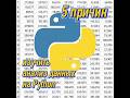 5 причин использовать для анализа данных именно Python #анализданных #excel #машинноеобучение
