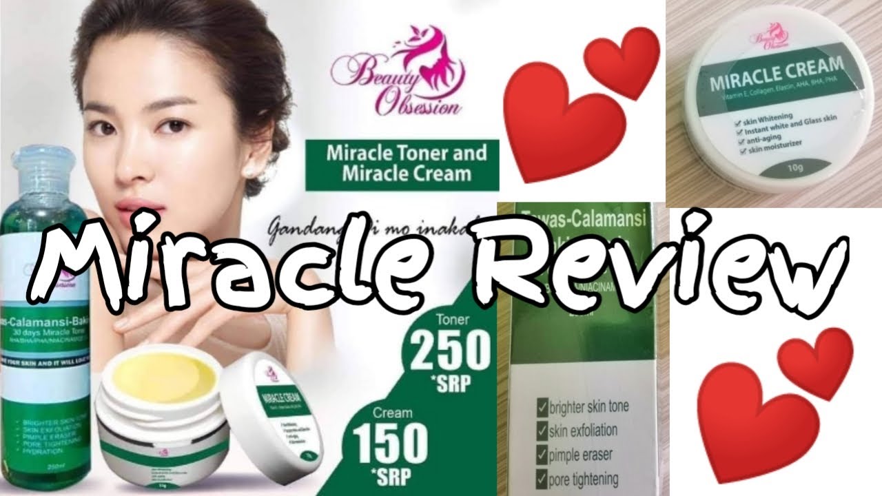 miracle cream beauty obsession