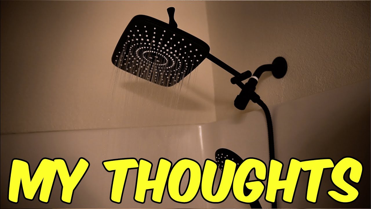 Review of the Veken High Pressure Rain Shower Head! YouTube