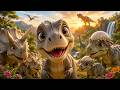 🦖 20 Dinosaur Sounds for Kids | Baby T-Rex’s Dinosaur Adventure | Animal Sounds Kids #animalsounds