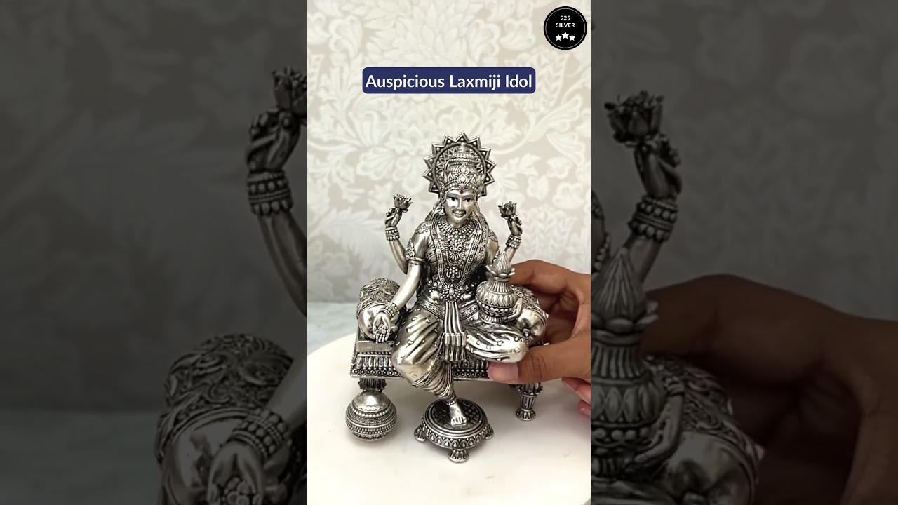 Elevate Your Worship with Our Beautiful Silver Idol Collection