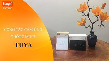Công tắc cảm ứng wifi Tuya, chính hãng MOES
