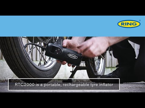 Ring RTC2000 Handheld Tyre Inflator - Black – The Motohut