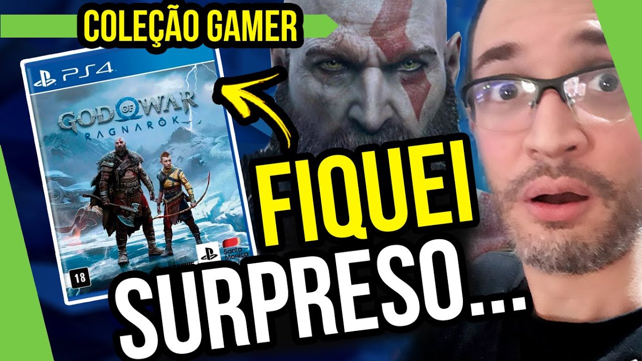 God Of War Ragnarok Ps4 (Novo) (Jogo Mídia Física) - Arena Games