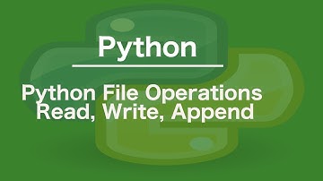 Python File Operations Read Write Append