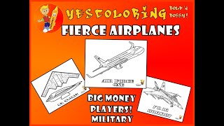 YesColoring 10 Expensive Military Airplanes Big Money Players!