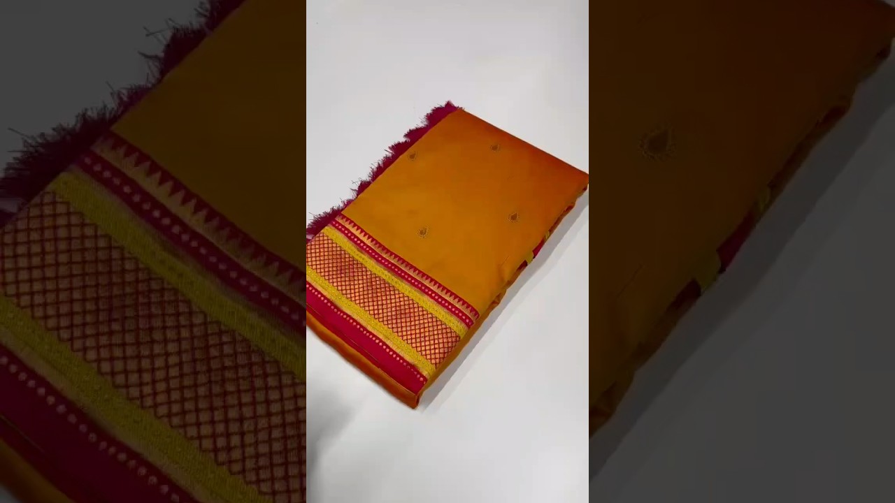 Top Trending Vitthala Pandurang Contrast Paithani Saree