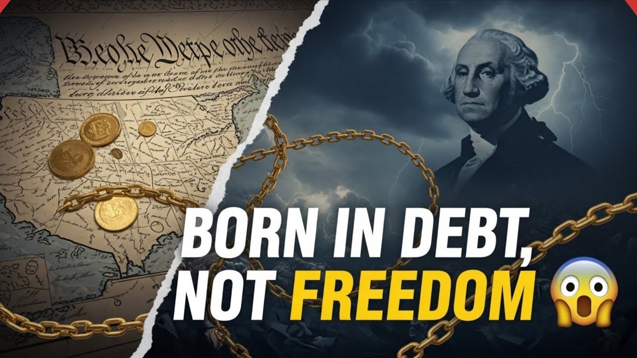 America’s Hidden Origin: Born in Debt, Not Freedom 😱