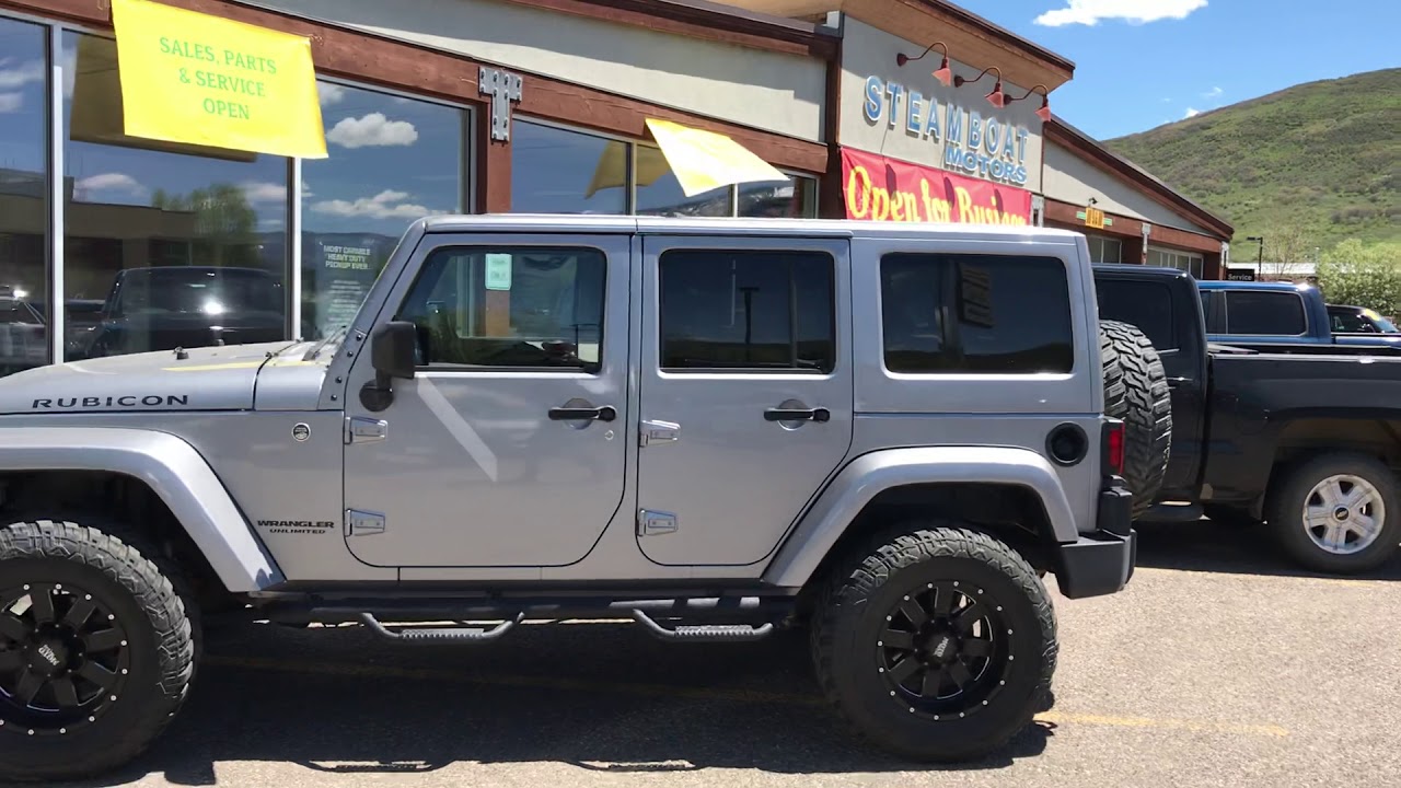 Steamboat Motors 2015 Jeep Wrangler Rubicon P3029A YouTube