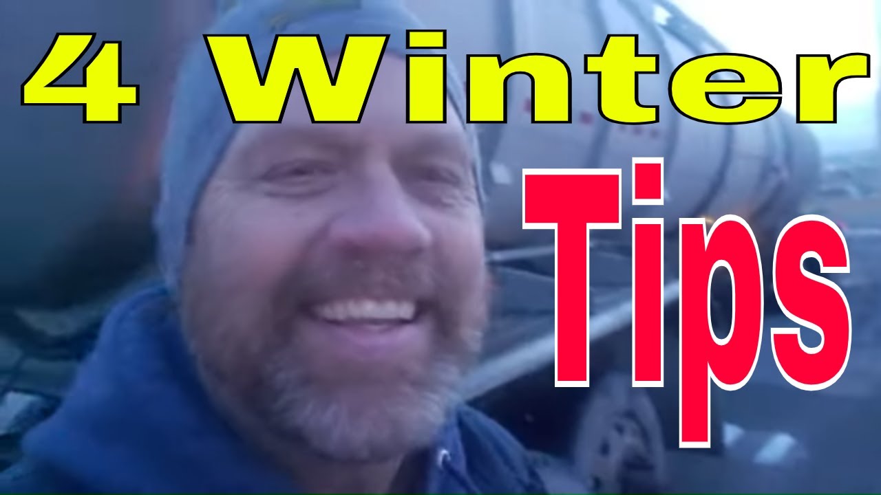 Winter Driving Tips CDL Truckers | Red Viking | Werewolf | Trucker | RVT