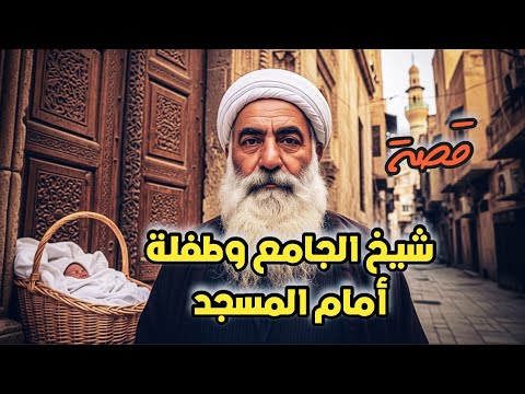1063 قصة شيخ الجامع والطفلةأمام المسجد