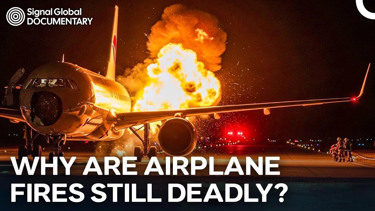 The Invisible Danger That Comes Before Flames in Plane Crashes I Aircrash Confidential