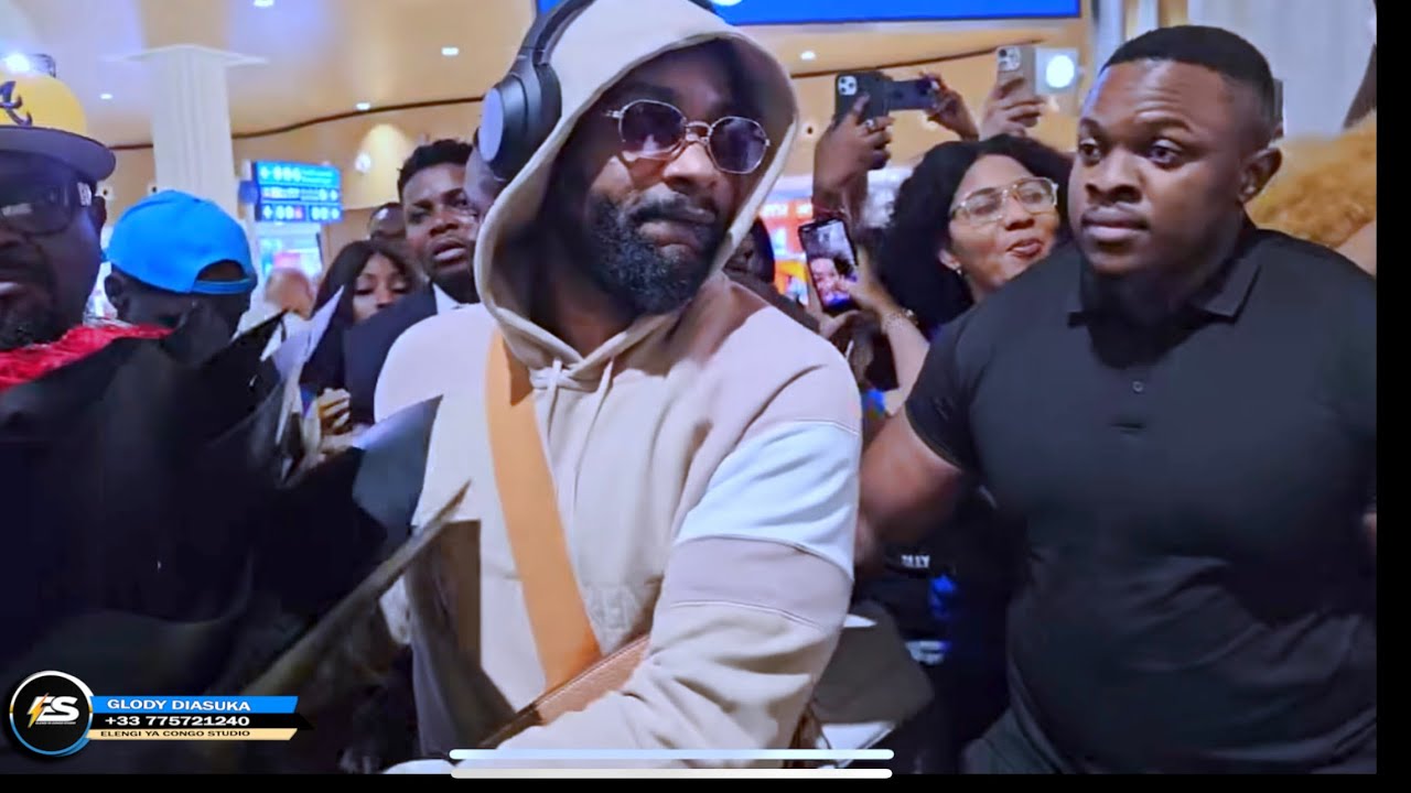 DUBAI : FALLY IPUPA ACCUEILLIT COMME UN ROI PLEIN À L’AÉROPORT 