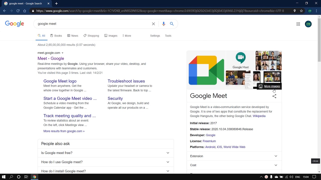 How To Download Google Meet App On Laptop Windows 10