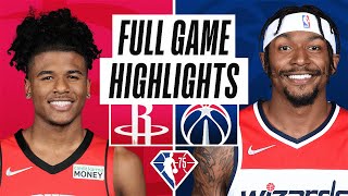 ROCKETS at WIZARDS | FULL GAME HIGHLIGHTS | January 5, 2022