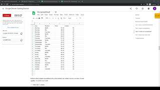 GCP Google Sheets: Getting Started GSP469