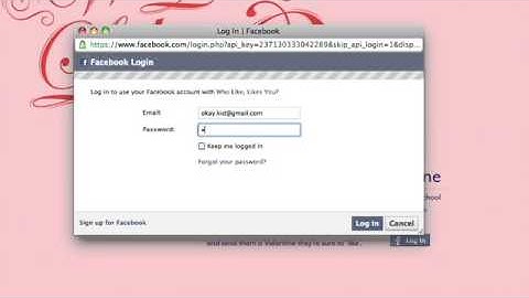 Who, Like, Likes You? - Facebook API based microsite for VML and Y&R