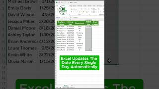 Excel TODAY Formula Explained 😳⚡