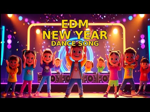 EDM NEW YEAR DANCE SONG FOR KIDS 