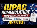 IUPAC Nomenclature of alkyne✍📚