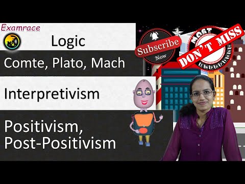 Positivism, Post-Positivism &