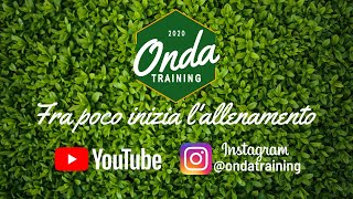 Registrazione Onda Training 18/05/2020