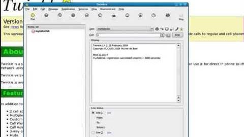How To Make VoIP Phone Calls Using Twinkle and Asterisk