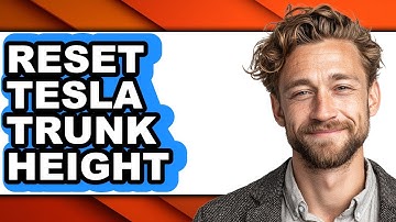 How To Reset Tesla Trunk Height - Easy Guide