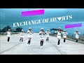 EXCHANGE OF HEARTS REMIX | DANCE CHALLENGE | ZIN GINA SERINO | ZUMBA MOMMIES| #zaetro #zumba #retro