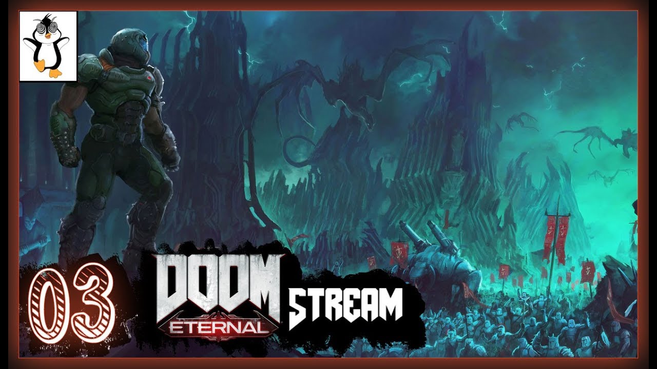Will I Get Stuck Again? | Lets Play Doom Eternal (Nightmare) Blind PC Gameplay Stream Part 3