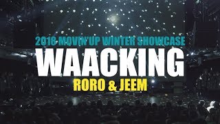 RORO & JEEM WAACKING CLASS l Darley, MasterClass-Top hat/Mop Mop-So High l 2018 무빈업댄스스튜디오 겨울발표회