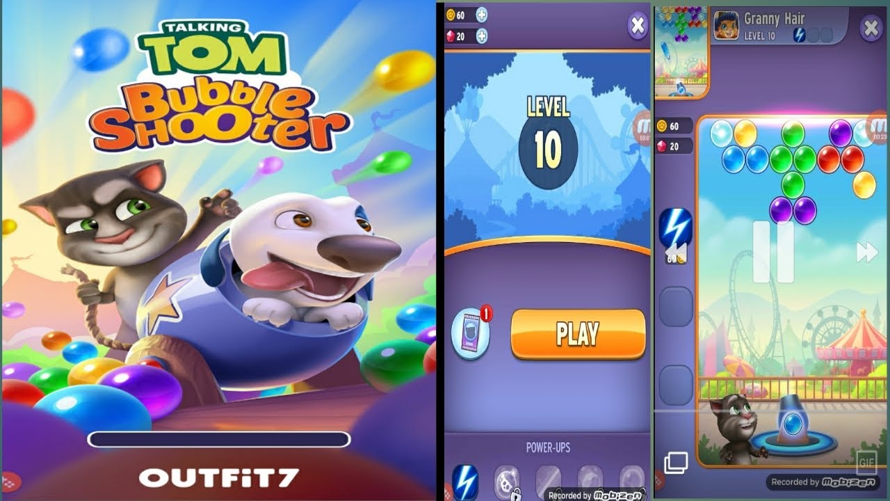 Talking Tom Bubble Shooter (Android) Level 10 gameplay English YouTube