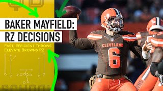 Baker Mayfield: Red Zone Efficiency and Decision-Making