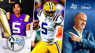 Rich Eisen Reacts to Jayden Daniels WILD Legal Beef with LSU Over Giving His to CB DJ Pickett