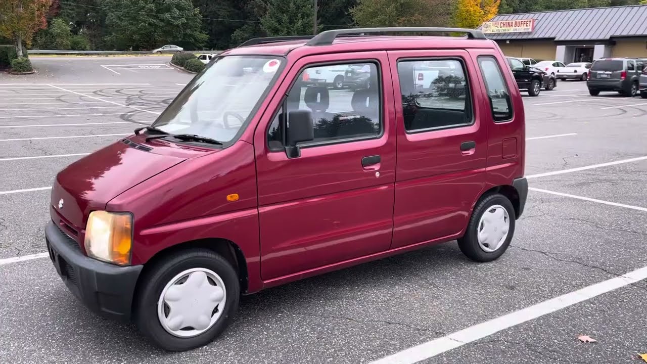 1995 Suzuki Wagon R Kei van 18500 miles - YouTube