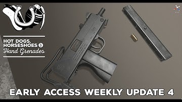 H3VR Early Access Weekly Update #4 - Mac-11, Modular Firing Range, Recoil and more!