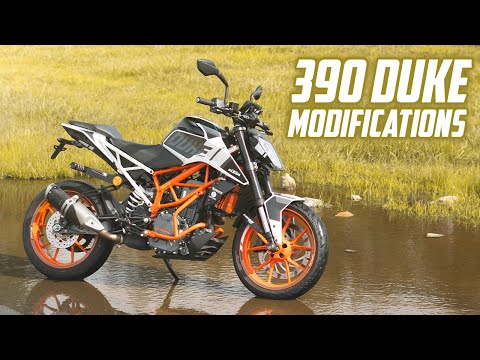 KTM 390 Duke Modifications