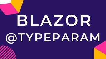 Blazor @Typeparam