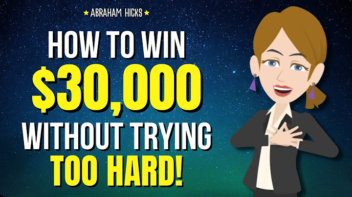 $30,000 Lottery Win Story: The Universe Delivers in Surprising Ways ✨ Abraham Hicks 2024
